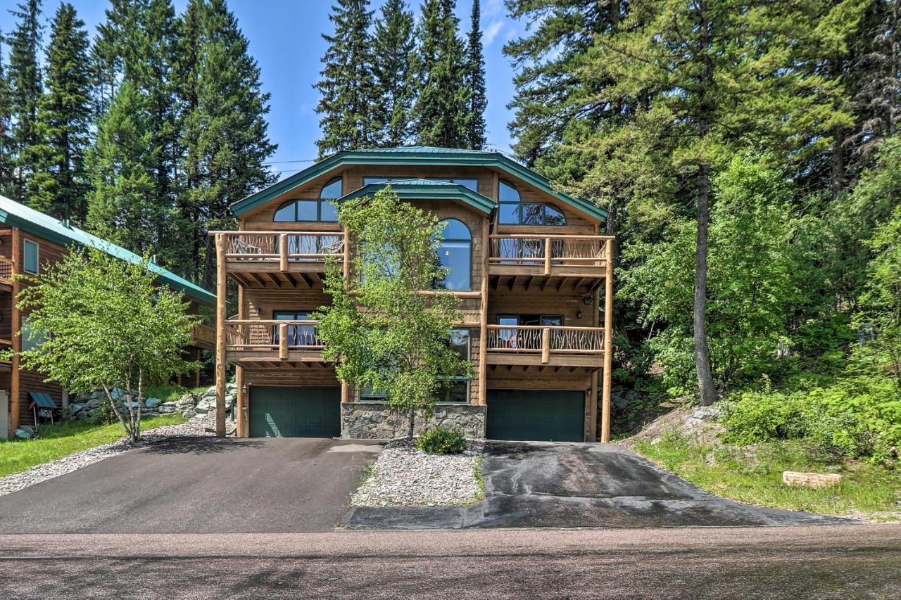 Rustic Home On Whitefish Mountain, Near Ski Run! 外观 照片