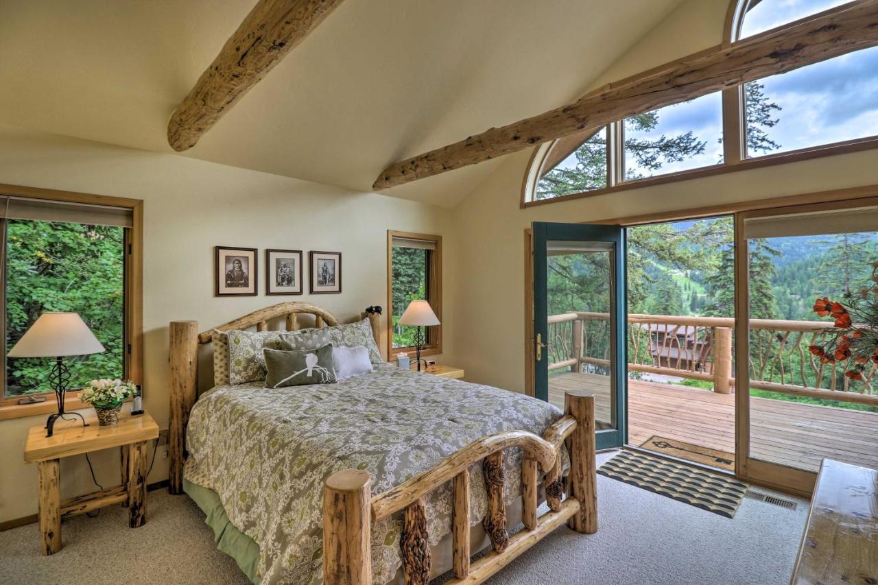 Rustic Home On Whitefish Mountain, Near Ski Run! 外观 照片