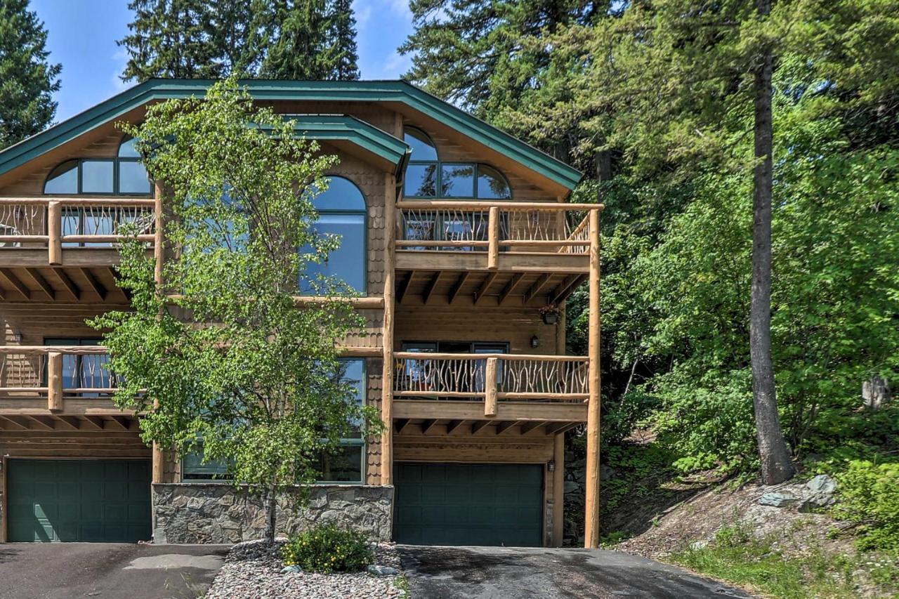 Rustic Home On Whitefish Mountain, Near Ski Run! 外观 照片